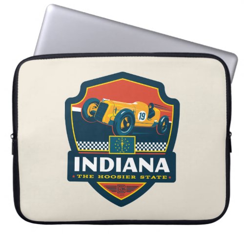 State Pride  Indiana Laptop Sleeve