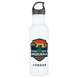 State Pride Indiana Stainless Steel Water Bottle