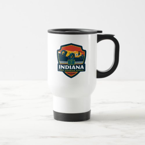 State Pride  Indiana Travel Mug