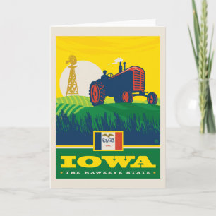 State Pride Iowa Card