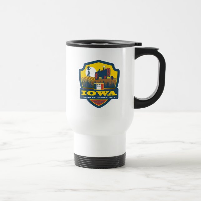 State Pride | Iowa Travel Mug (Right)