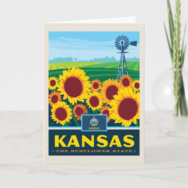 State Pride | Kansas Card (Front)
