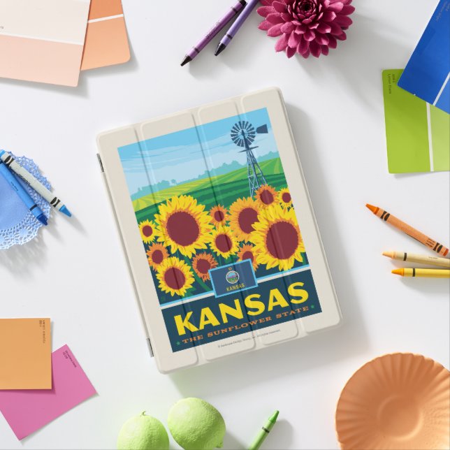 State Pride | Kansas iPad Smart Cover (In Situ)