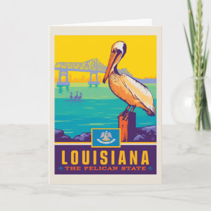 State Pride Louisiana Card