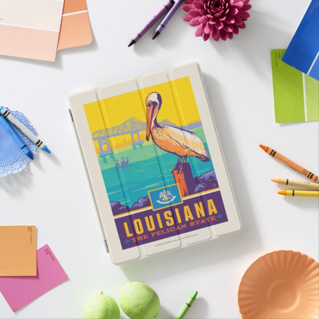 State Pride | Louisiana iPad Smart Cover (In Situ)
