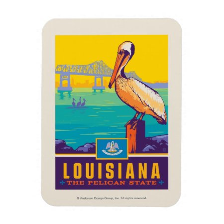 State Pride | Louisiana Magnet