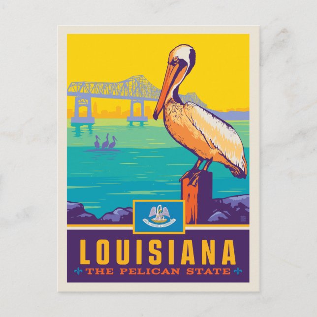 State Pride | Louisiana Postcard (Front)
