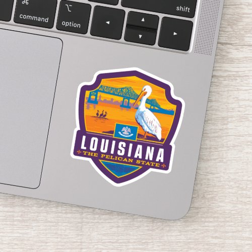 State Pride  Louisiana Sticker