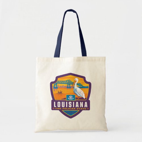 State Pride  Louisiana Tote Bag