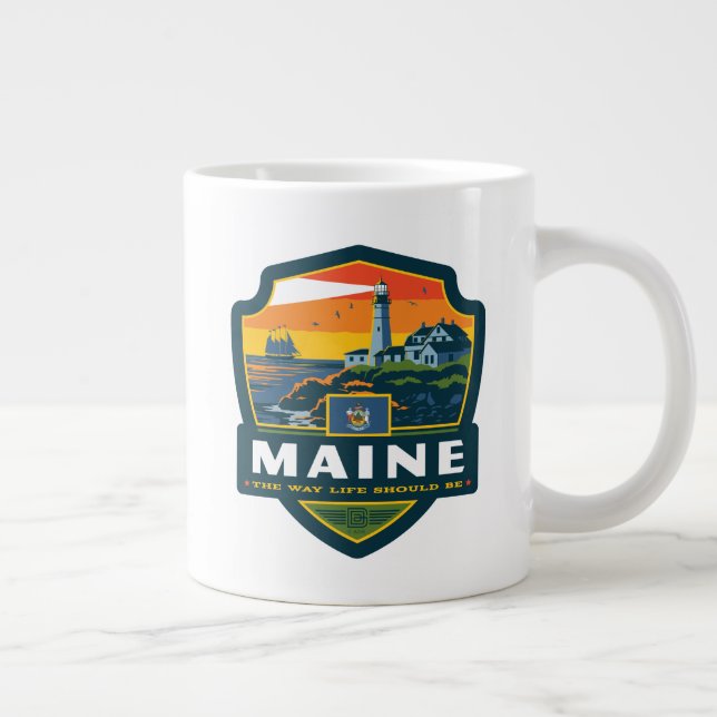 State Pride | Maine Giant Coffee Mug (Right)