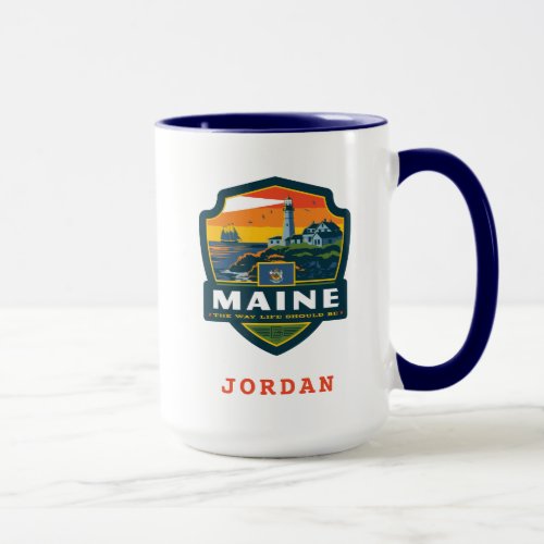 State Pride  Maine Mug