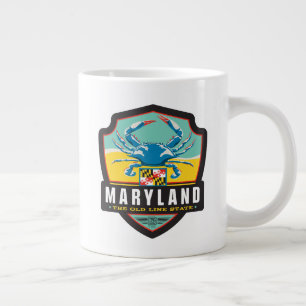State Pride Maryland Giant Coffee Mug