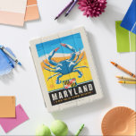 State Pride | Maryland iPad Smart Cover<br><div class="desc">Anderson Design Group is an award-winning illustration and design firm in Nashville,  Tennessee. Founder Joel Anderson directs a team of talented artists to create original poster art that looks like classic vintage advertising prints from the 1920s to the 1960s.</div>
