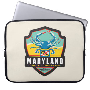 State Pride   Maryland Laptop Sleeve