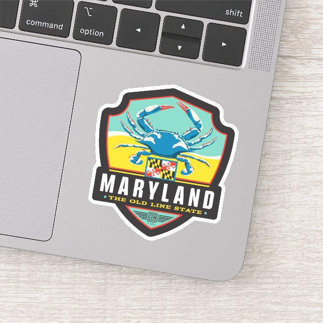 State Pride | Maryland Sticker (Detail)
