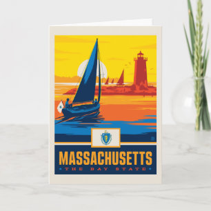 State Pride Massachusetts Card