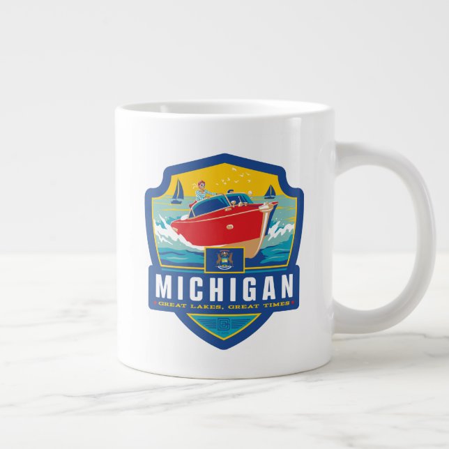 State Pride | Michigan Giant Coffee Mug (Right)