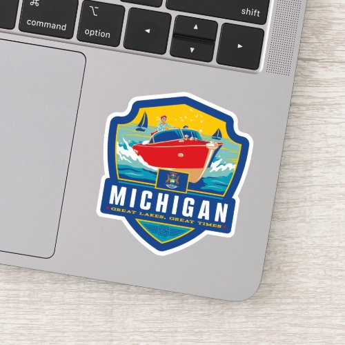 State Pride  Michigan Sticker