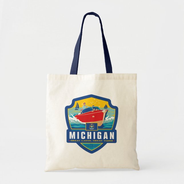 State Pride | Michigan Tote Bag (Front)