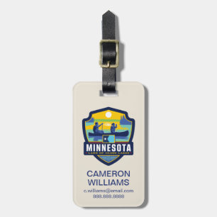 State Pride Minnesota Luggage Tag