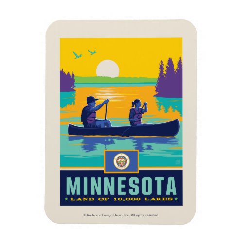 State Pride  Minnesota Magnet