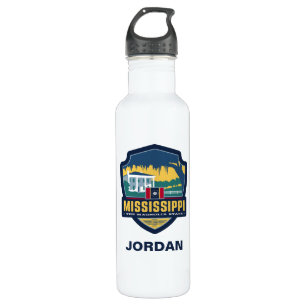 State Pride Mississippi Stainless Steel Water Bottle