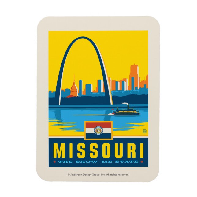 State Pride | Missouri Magnet (Vertical)