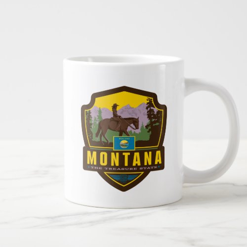 State Pride  Montana Giant Coffee Mug