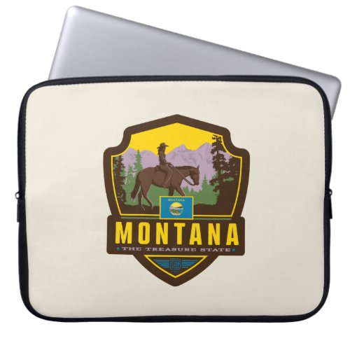 State Pride  Montana Laptop Sleeve