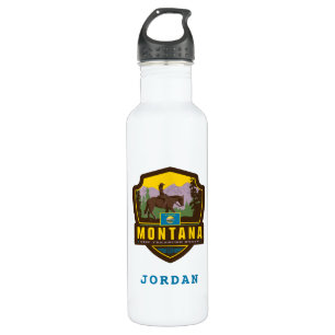 State Pride Montana Stainless Stainless Steel Water Bottle