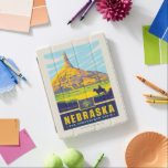 State Pride | Nebraska iPad Smart Cover<br><div class="desc">Anderson Design Group is an award-winning illustration and design firm in Nashville,  Tennessee. Founder Joel Anderson directs a team of talented artists to create original poster art that looks like classic vintage advertising prints from the 1920s to the 1960s.</div>