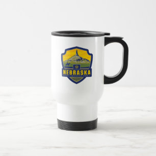 State Pride Nebraska Travel Mug