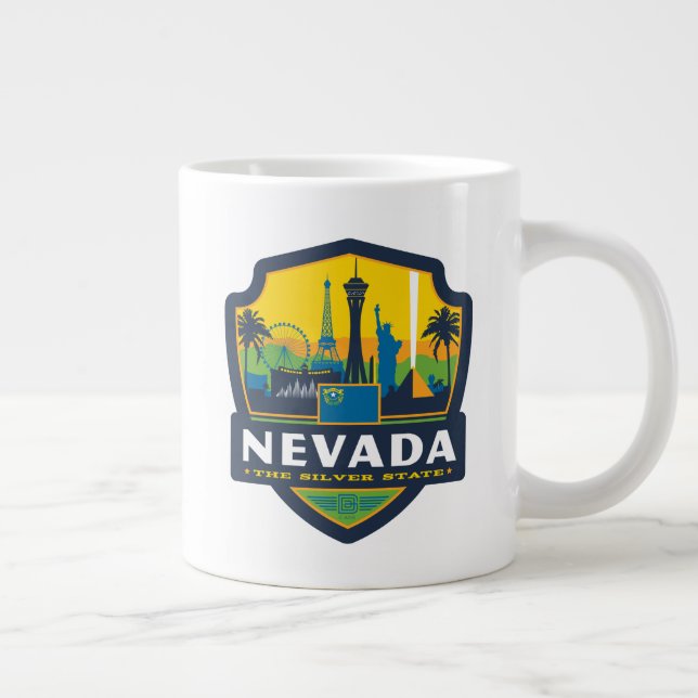 State Pride | Nevada Giant Coffee Mug (Right)