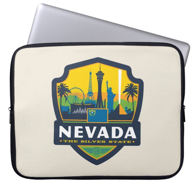 State Pride | Nevada Laptop Sleeve (Front)