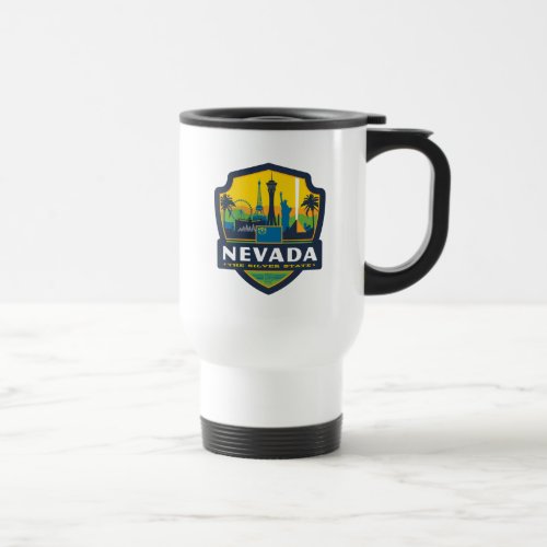State Pride  Nevada Travel Mug