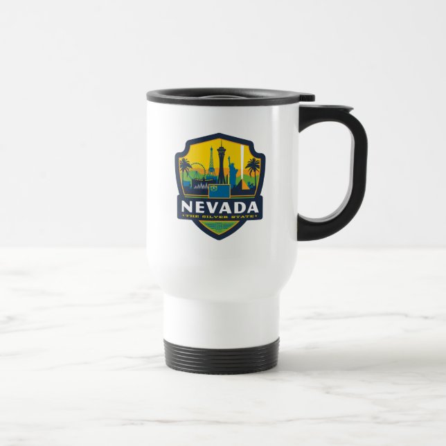 State Pride | Nevada Travel Mug (Right)