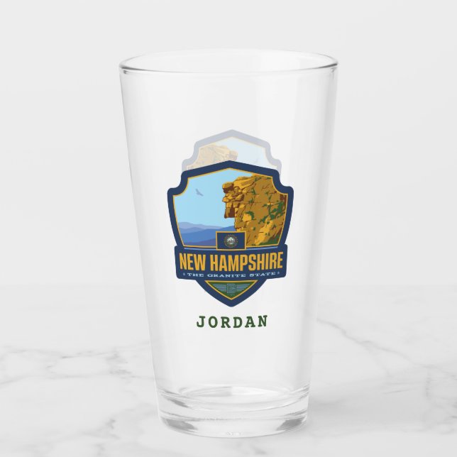 State Pride | New Hampshire Glass (Front)
