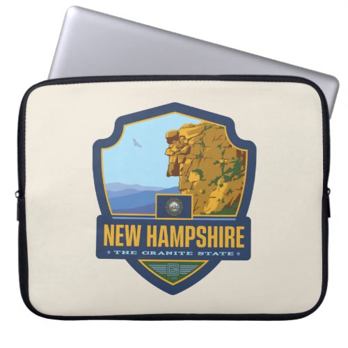 State Pride  New Hampshire Laptop Sleeve