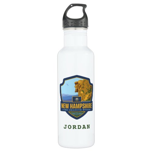 State Pride  New Hampshire Stainless Steel Water Bottle