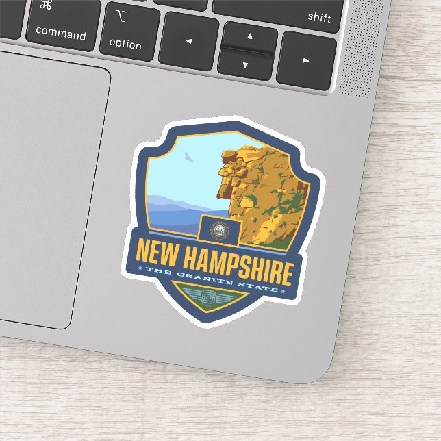 State Pride | New Hampshire Sticker (Detail)