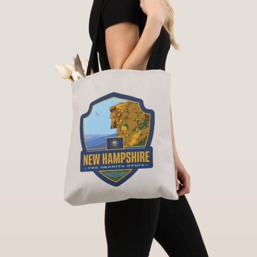 State Pride  New Hampshire Tote Bag