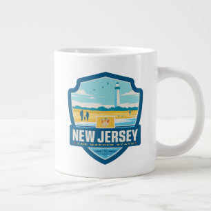 State Pride New Jersey Giant Coffee Mug
