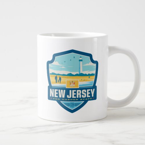 State Pride  New Jersey Giant Coffee Mug