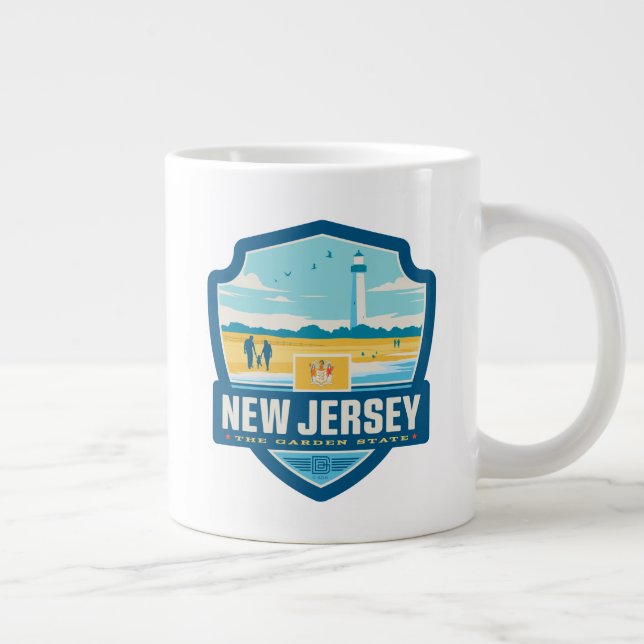 State Pride | New Jersey Giant Coffee Mug (Right)