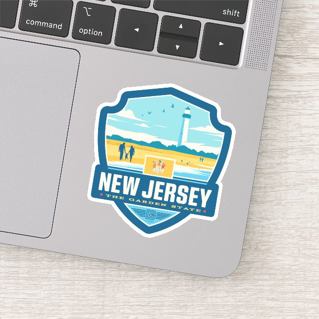 State Pride | New Jersey Sticker (Detail)