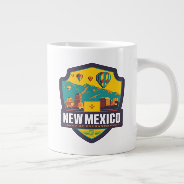 State Pride | New Mexico Giant Coffee Mug (Right)