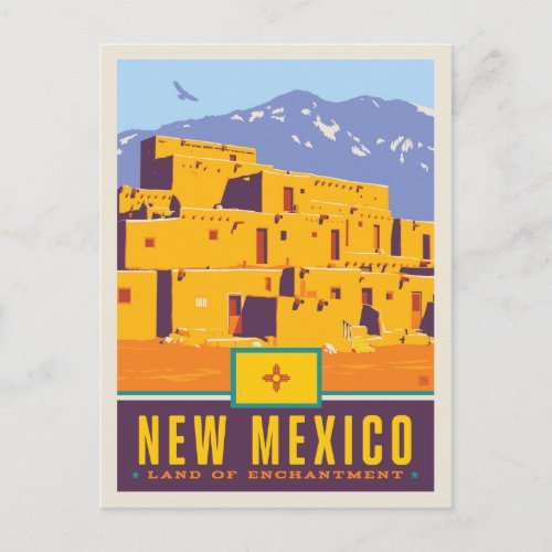 State Pride  New Mexico Postcard