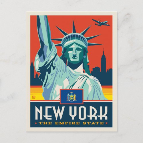 State Pride  New York Postcard