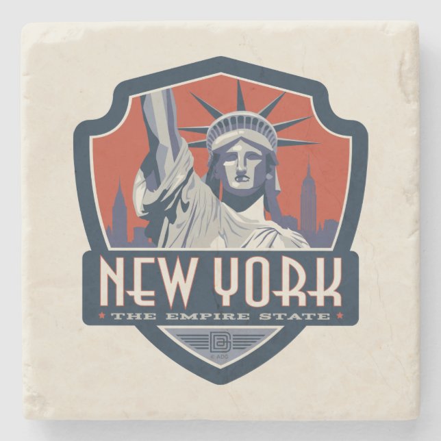 State Pride | New York Stone Coaster (Front)
