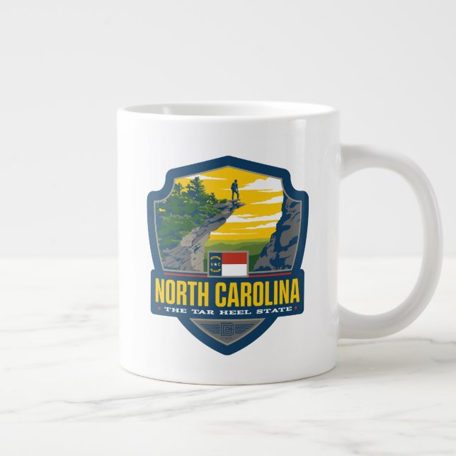 State Pride | North Carolina Giant Coffee Mug (Right)